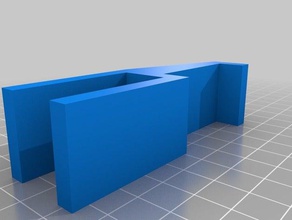 my customized simple headphone holder tables computer 3d print model - Mito3D