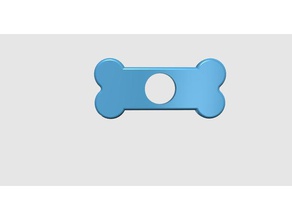 fidget spinner les gadgets os de chien fidget-jouet l'agitation fidgetspinner main filateurs jouet 3d print model - Mito3D