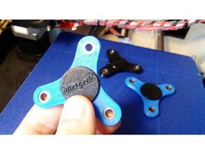 mini fidget spinner jouets & jeux 10mm de roulement 10x5mm 3d print model - Mito3D