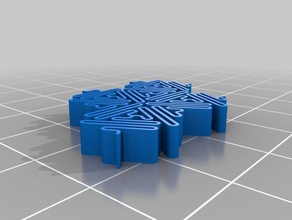 material Kunst kundengebundene 3d print model - Mito3D
