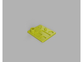 rc differential tray r c vehicles organisation 3d print model - Mito3D