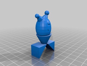 miguel roldan personaje alien 3d-drucken 3d print model - Mito3D