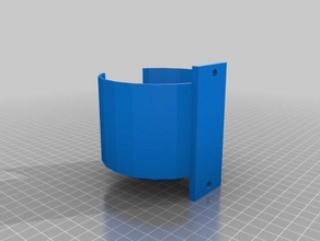 Zaun mount Getränkehalter outdoor & Garten 3d print model - Mito3D