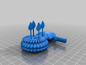 arbolito y tarta ngeles 3d printing 3d print model - Mito3D