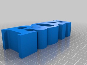 linha personalizado 3d print model - Mito3D