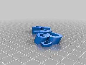evelyn organization customized 3d print model - Mito3D