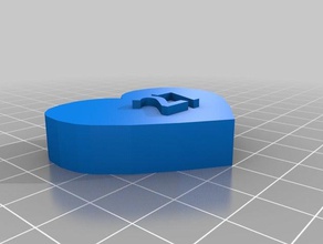 27 de corazón La impresión en 3d 3d print model - Mito3D