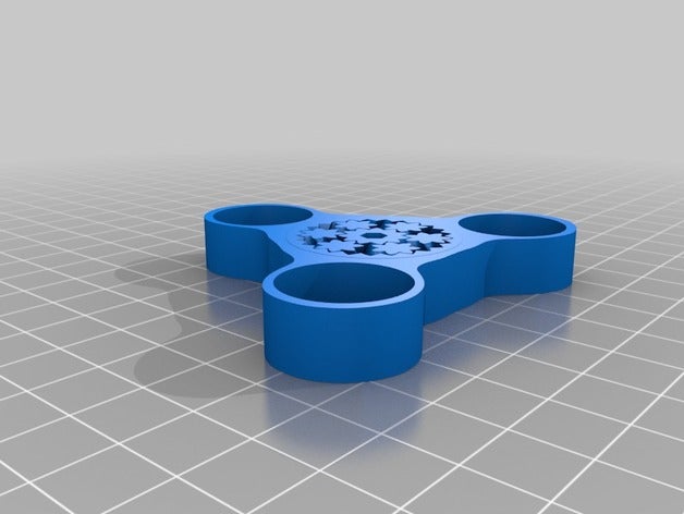 imprimir lugar do rolamento da engrenagem fidget giratório mecânico de brinquedos 3D print model - Mito3D