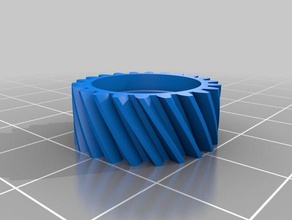 sewing machine replacement gear parts 3d print model - Mito3D