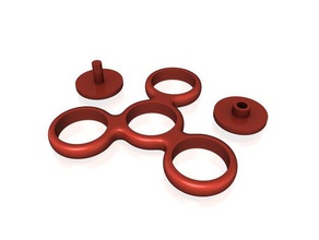 spinner mechanical toys ball bearing fidget 3d print model - Mito3D