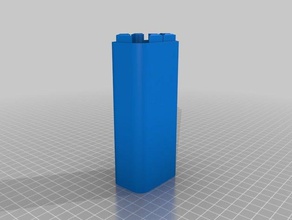e plug bottom containers customized 3d print model - Mito3D
