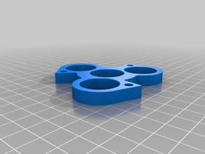 giratório de 3 braços mecânico brinquedos 3d print model - Mito3D