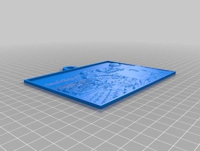 kate bday lithopane Geschenk 2d-Kunst kundengebundene 3d print model - Mito3D