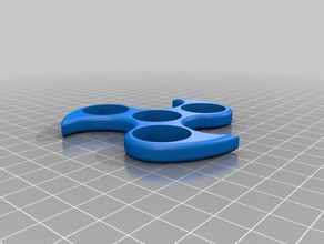 punta ogiva gadget su misura fidget spinner giocattolo utensili a mano strumento 3d print model - Mito3D