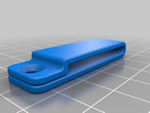 26 chemin de ruban câble clip L'imprimante 3d pièces serre-câble 3d print model - Mito3D