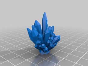 özelleştirilmiş rastgele kristalleri benim oyuncak & oyun aksesuarları 3d print model - Mito3D