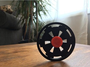 imparatorluk arması fidget spinner 3d baskı tasarım baskılı en iyi karanlık tarafı diy hızlı spinners oyuncak jedi olun printrbot sith starwars star wars 3d print model - Mito3D