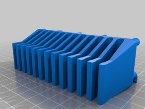 pegboard wizard1 tool holders & boxes customized 3d print model - Mito3D