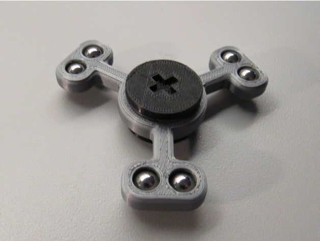 bocalama fidget spinner mekanik oyuncaklar DEHB otizm 3D print model - Mito3D