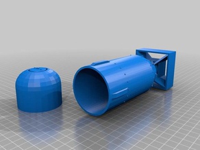 bomb cozy containers 4th july america bombs can izze nuclear red bull soda holder 3d print model - Mito3D