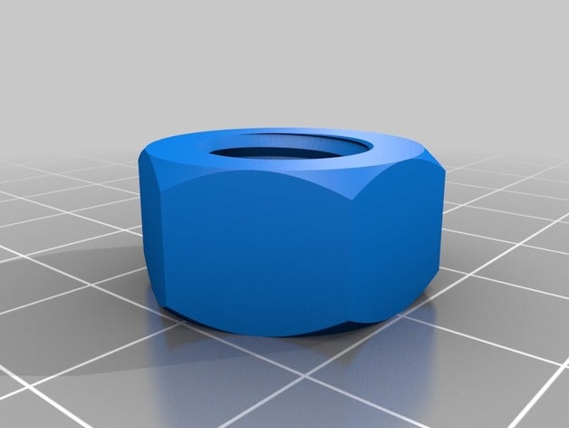 m12 somun parçalar özelleştirilmiş 3D print model - Mito3D