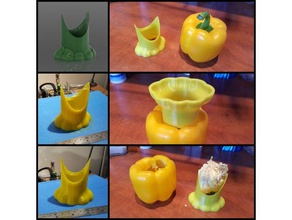 ein weiterer bell pepper corer Küche und Esszimmer Pfeffer tool 3d print model - Mito3D