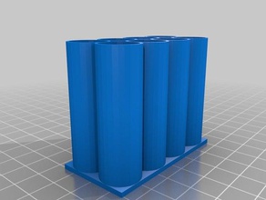 screwdriver holder tool holders & boxes customized 3d print model - Mito3D
