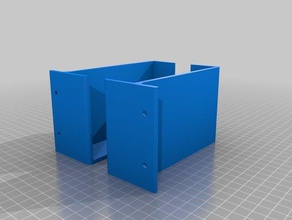 grande boîte de tissus titulaire l'organisation personnalisé 3d print model - Mito3D