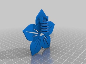 Hibiskus Blume ikea-led-Kette Dekor ikea led 3d print model - Mito3D