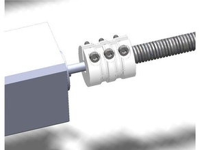 flex solid connector 5 10mm parts connectors screw connect 3d print model - Mito3D