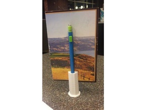 golf scorecard pencil holder sport & outdoors hand prosthetic spu engineering 3d print model - Mito3D