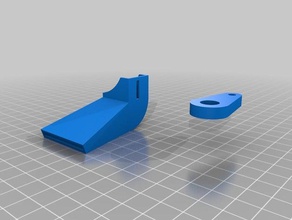 meu personalizados snap-fit ventilador duto do Impressora 3d de peças personalizado 3d print model - Mito3D