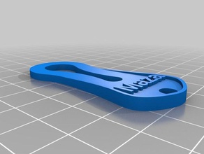 my customized cart token - maza keychains 3d print model - Mito3D