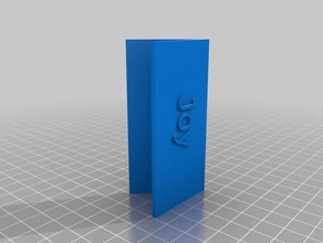 joy name plaque free standing signs & logos customized 3d print model - Mito3D