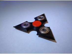 mini shuriken fidget spinner oyuncaklar ve oyunlar 624 rulman el mikro ninja yıldızı küçük yıldız oyuncak 3d print model - Mito3D
