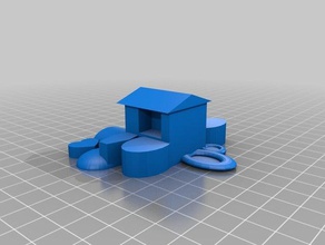 amna evi 3d baskı 3d print model - Mito3D