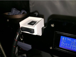 sd card reader extension holder anet a8 micro 3d printer parts 3d print model - Mito3D