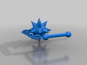 morgenstern mace models cosplay weapon 3d print model - Mito3D