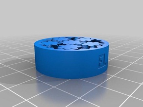 my customized gear bearing 035 parts 3d print model - Mito3D