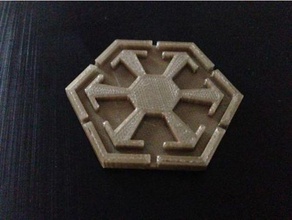 imperial de la moneda monedas & insignias star wars 3d print model - Mito3D