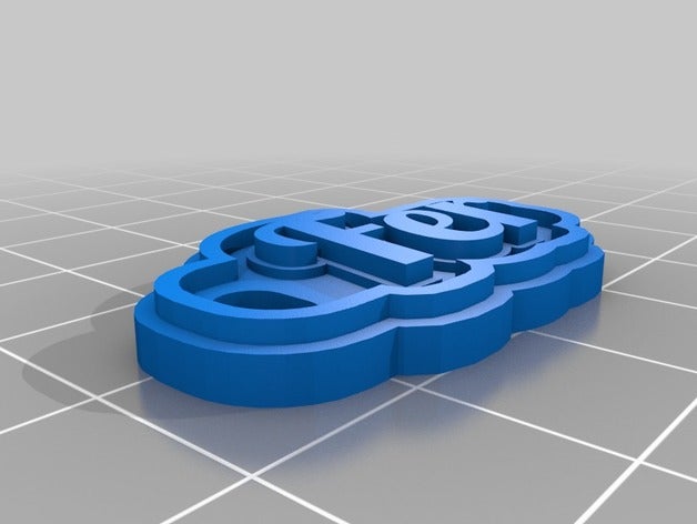 fer keychains customized 3D print model - Mito3D