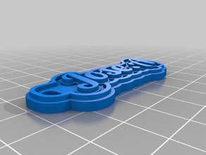 josebir Anahtarlık özelleştirilmiş 3d print model - Mito3D