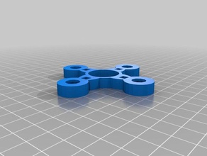 owen-beyaz-spinner mekanik oyuncaklar özelleştirilmiş 3d print model - Mito3D