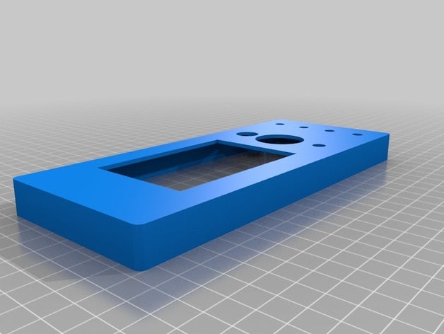 anet a6 lcd-Abdeckung erweitert 3d Drucker Zubehör 3D print model - Mito3D