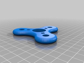 alyssa nocon-azul-spinner juguetes mecánicos personalizado 3d print model - Mito3D