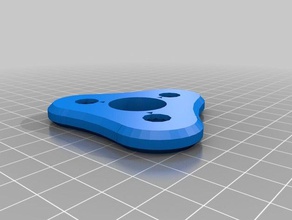 max - blue spinner juguetes mecánicos personalizado 3d print model - Mito3D