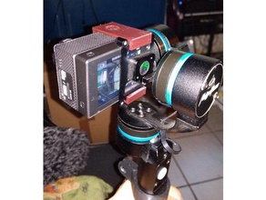 yurtiçi ve gopro3+olanağı sunan ek adaptör üzerinde kamera 3d print model - Mito3D
