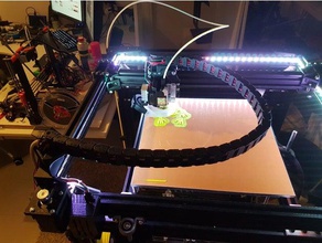 cable chain dbot 3d printer parts 3d print model - Mito3D