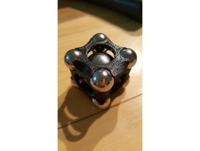 square bearing gadgets ball cube fidget toy 3d print model - Mito3D