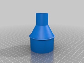 il tubo di aspirazione adattatore 15 parti su misura 3d print model - Mito3D